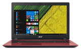 NB Acer Aspire 3 A315-31-P5KR RED/15.6" FHD Antiglare Acer ComfyView™ /Intel Pentium N4200 Quad-Core (up to 2.50GHz, 2MB)/1x4GB DDRIII/1000GB/ W/o ODD/802.11 ac/2CELL/LINUX, RED