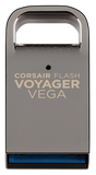 Флаш памет Corsair Voyager Vega USB 3.0 64GB, Ultra-Compact Low Profile USB Flash Drive, Zinc Alloy Housing, Plug and Play