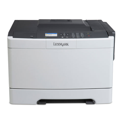 Color Laser Printer Lexmark CS417dn Duplex; A4; 1200 x 1200 dpi;4800 CQ; 30 ppm; 256 MB; capacity: 250 sheets; USB 2.0; LAN; 2.4'' colour LCD