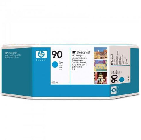 Консуматив HP 90 Standard Original Ink Cartridge; Cyan 400 ml;  ; HP DesignJet 4000, 4020, 4500, 4520